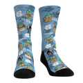 North Carolina Tar Heels - Star Wars - Grogu All-Over Crew Socks