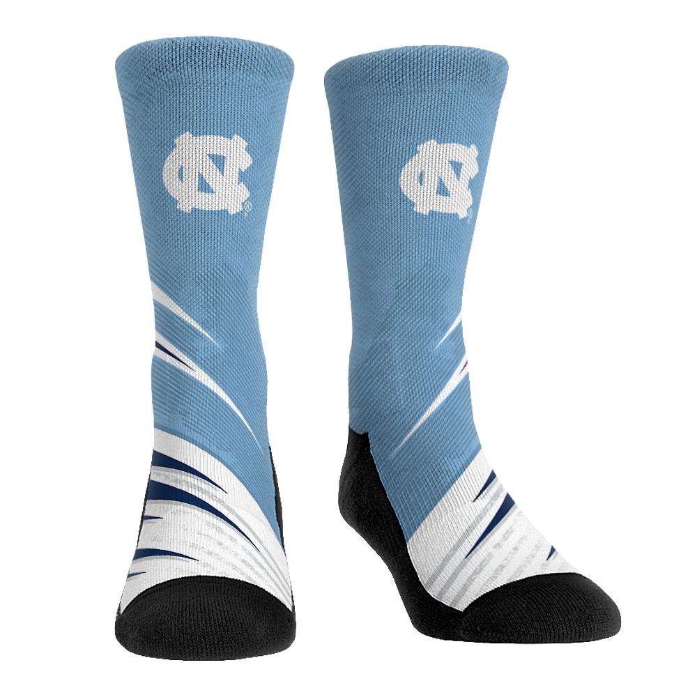 North Carolina Tar Heels - Slash Slant Crew Socks
