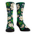 Notre Dame Fighting Irish - Logo Sketch CFP Crew Socks