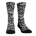 Las Vegas Raiders - Throwback Logo Sketch Crew Socks