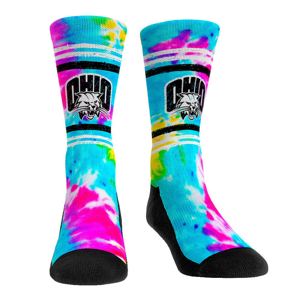 Ohio Bobcats - Multicolor Crew Socks