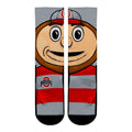 Ohio State Buckeyes - Brutus Buckeye Crew Socks