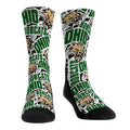 Ohio Bobcats - Logo Sketch Crew Socks