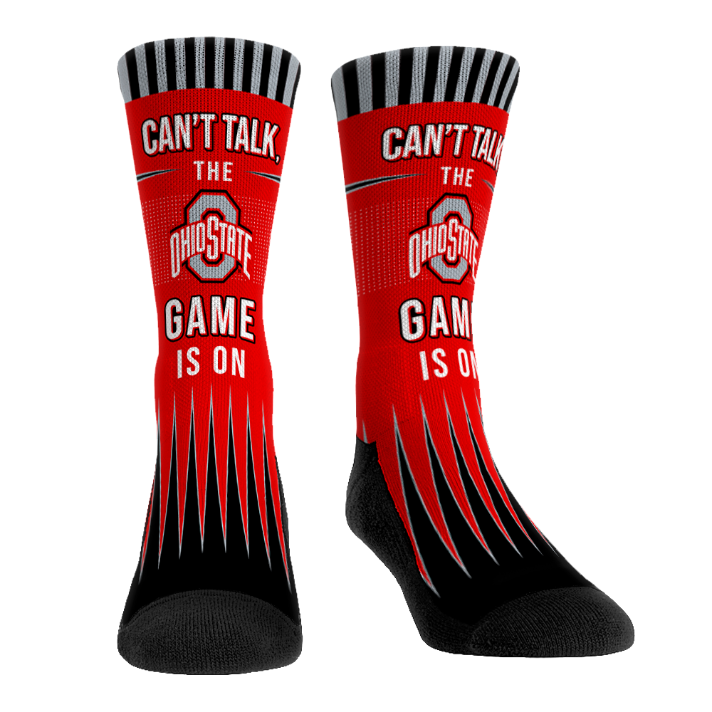 Ohio State Buckeyes - Can't Talk Crew Socks