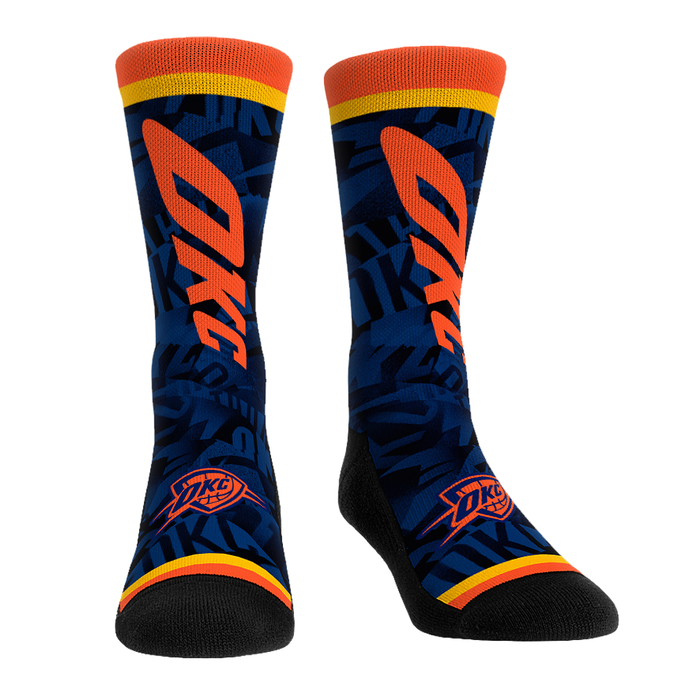 Oklahoma City Thunder - City Edition Jersey (2023-2024) Crew Socks