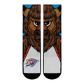 Oklahoma City Thunder - Split Face Mascot Crew Socks