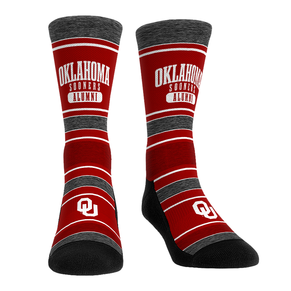 Oklahoma Sooners - Alumni Crew Socks