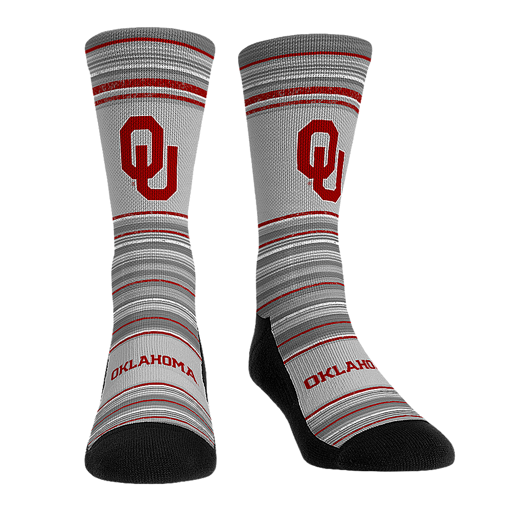 Oklahoma Sooners - Heather Classics Crew Socks