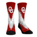 Oklahoma Sooners - V Shape Tie Dye Crew Socks
