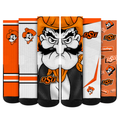 Oklahoma State Cowboys - Super Fan Crew Socks 5-Pack