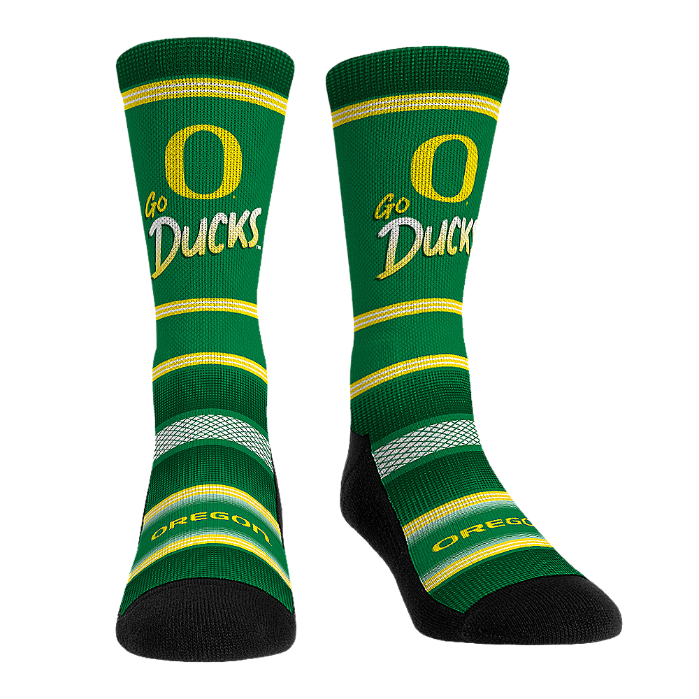 Oregon Ducks - Go Ducks Crew Socks