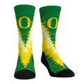 Oregon Ducks - V Shape Tie Dye Crew Socks