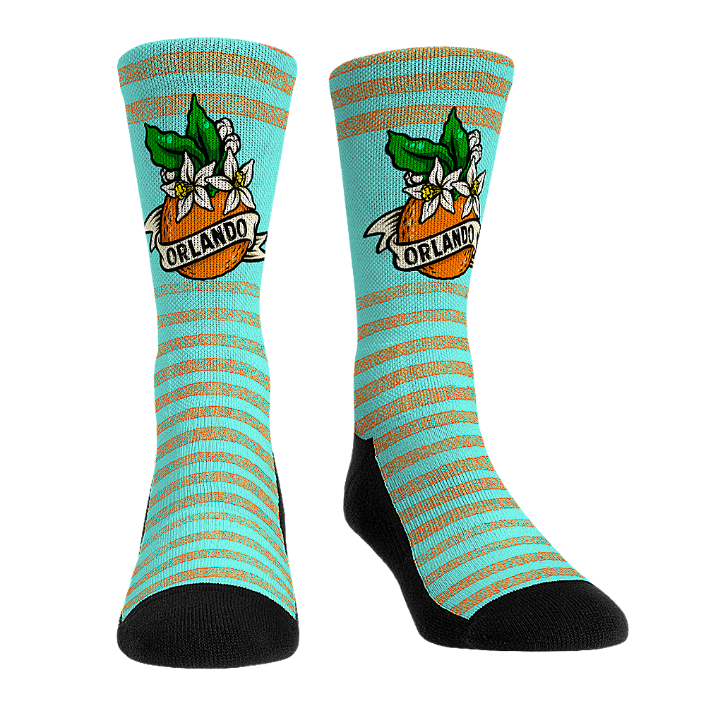 Orlando - Orange Ave Crew Socks