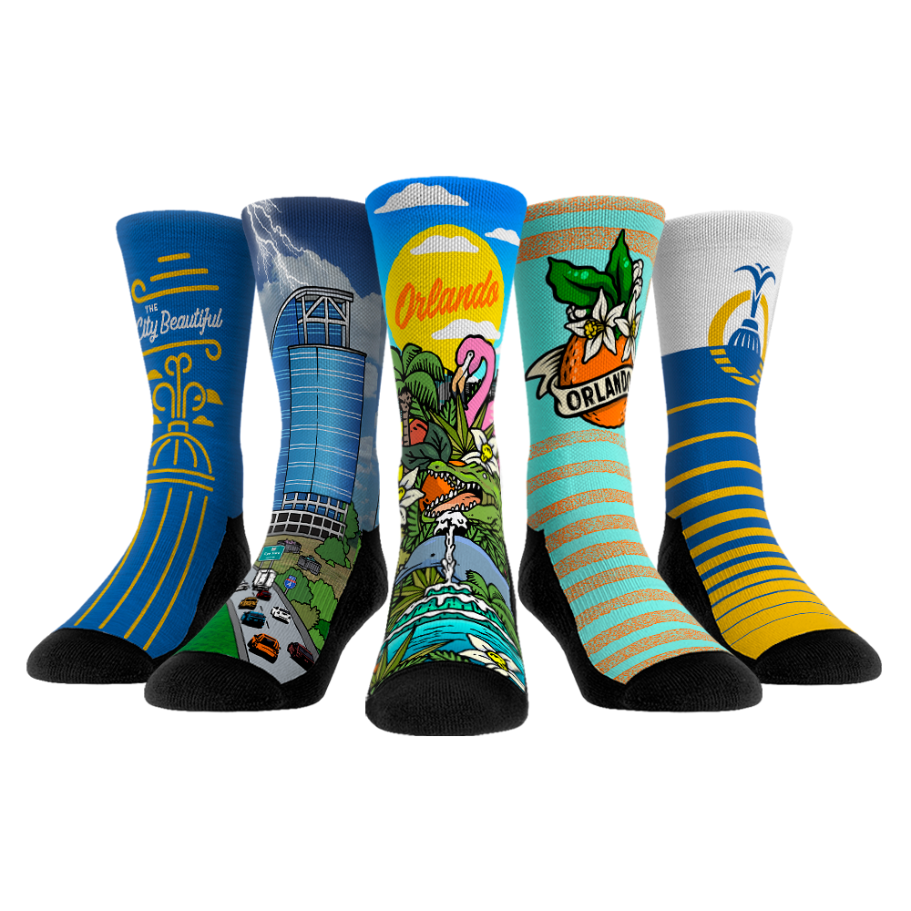 Orlando Crew Socks 5-Pack