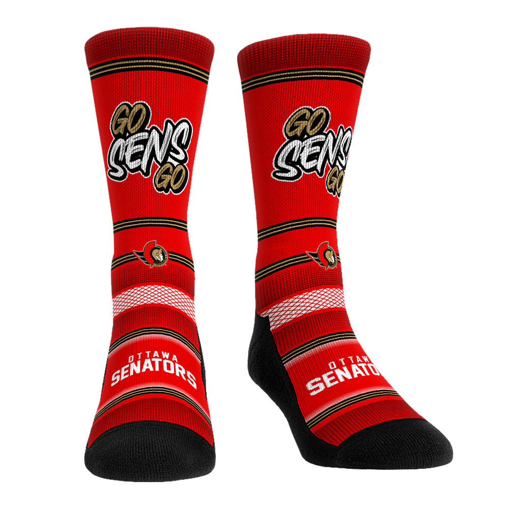 Ottawa Senators - Slogan Crew Socks