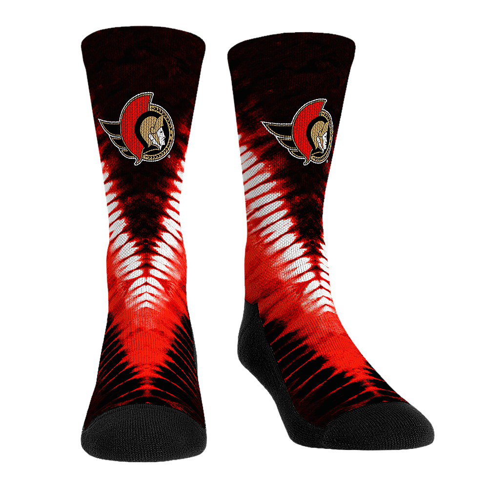 Ottawa Senators - V Shape Tie Dye Crew Socks