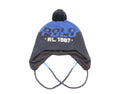 Polo Ralph Lauren RL 1967 Earflap Pom-Pom Knit Hat Navy/Royal