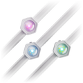 Smart Multicolor Permanent Outdoor Lights Expansion Pack with Cable Covers