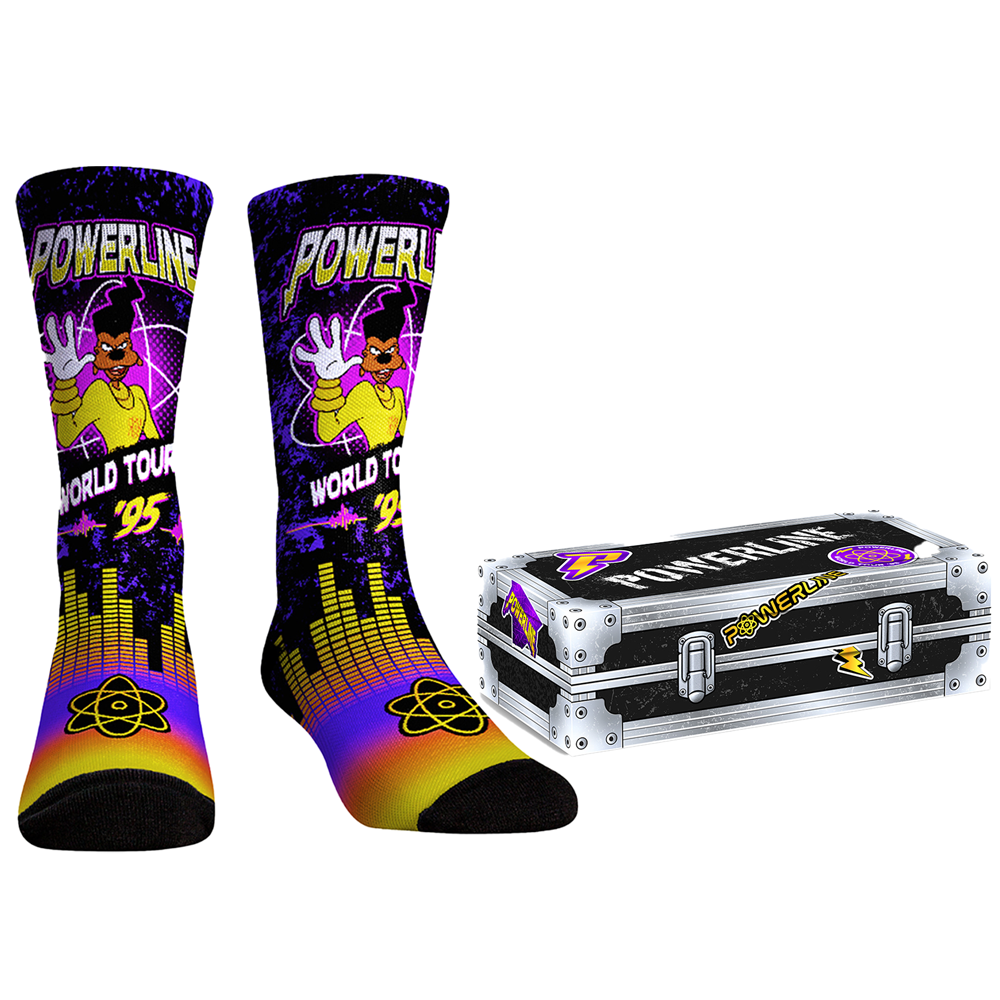 A Goofy Movie - Powerline World Tour Crew Sock Box Set
