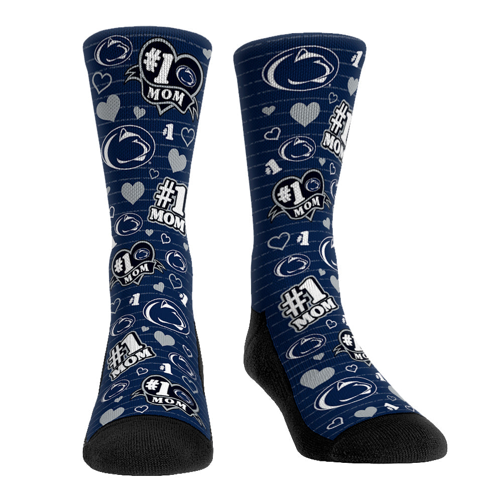 Penn State Nittany Lions - #1 Mom Crew Socks