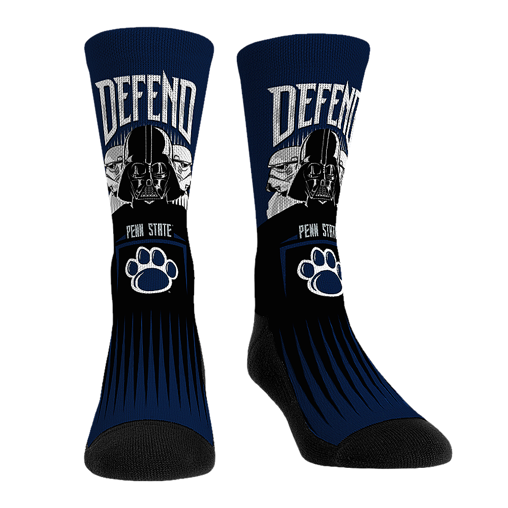 Penn State Nittany Lions - Star Wars - Defend the Empire Crew Socks
