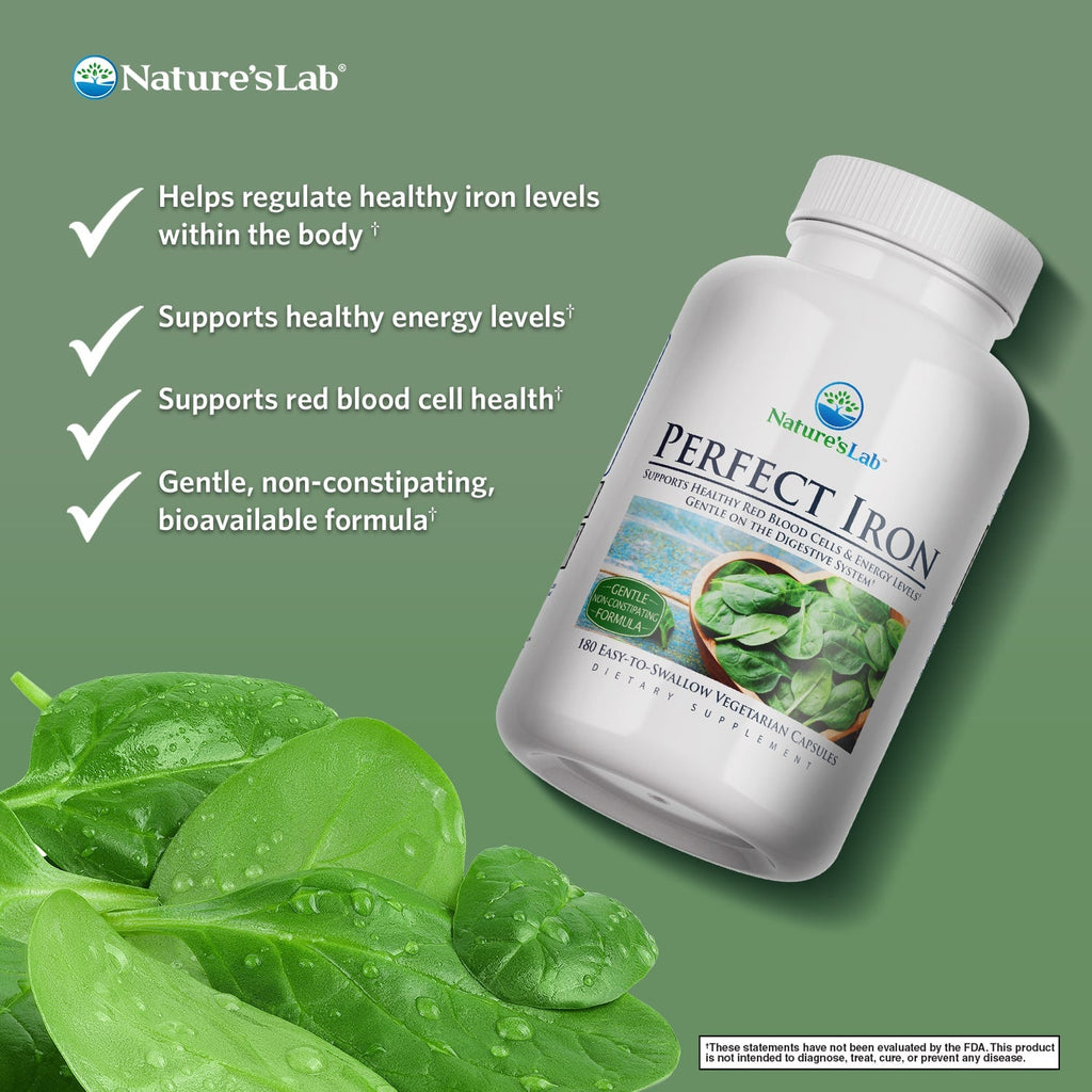 Perfect Iron 25mg - 180 Capsules