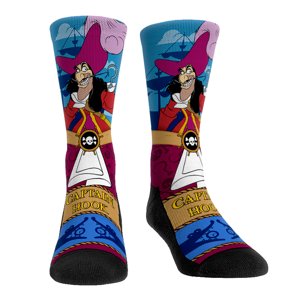 Peter Pan - Captain Hook - Showtime Crew Socks