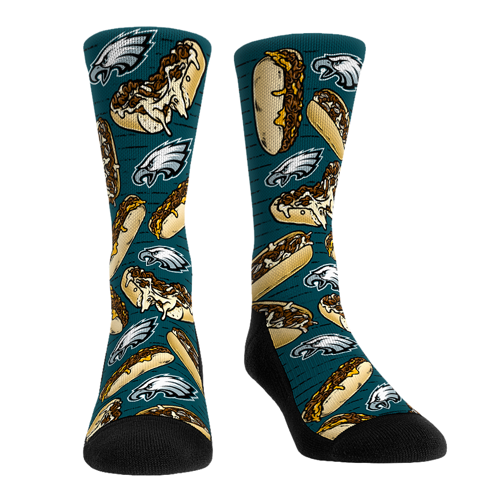 Philadelphia Eagles - Cheesesteaks Crew Socks
