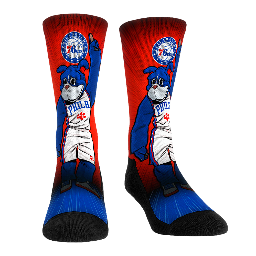 Philadelphia 76ers - Mascot Pump Up! Crew Socks