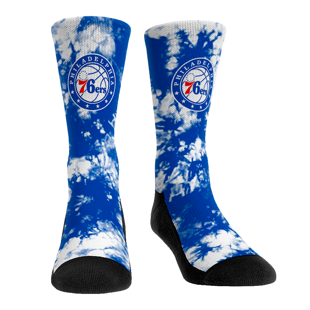Philadelphia 76ers - Team Tie Dye Crew Socks