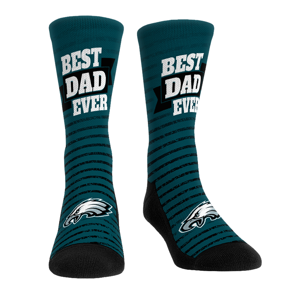 Philadelphia Eagles - Best Dad Ever Crew Socks
