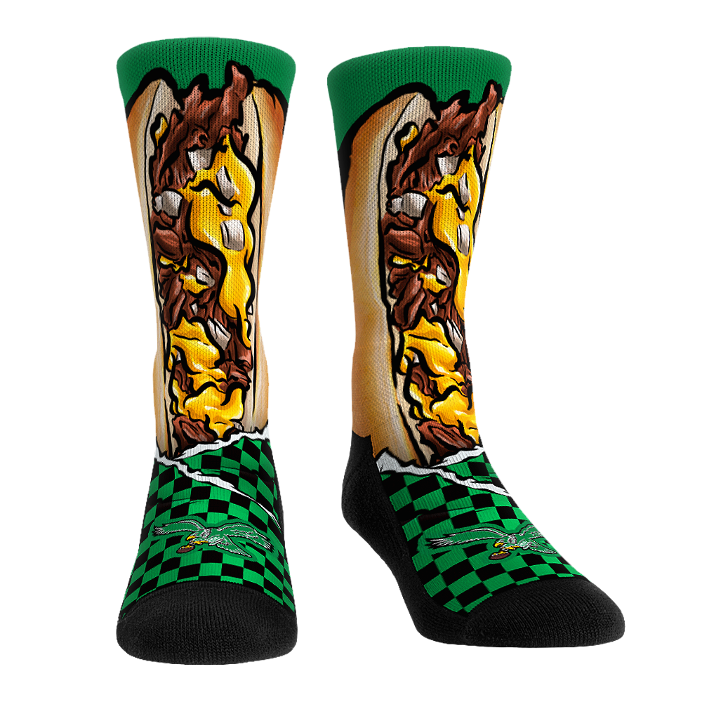 Philadelphia Eagles - Full Cheesesteak Crew Socks