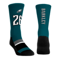 Saquon Barkley - Philadelphia Eagles - Jersey (Midnight Green) Crew Socks