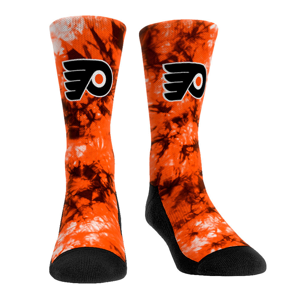 Philadelphia Flyers - Team Tie Dye Crew Socks