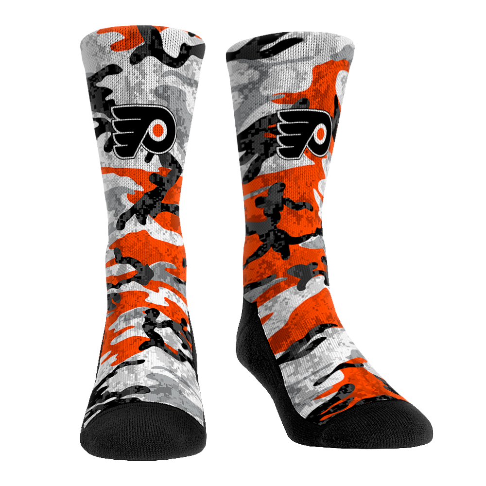 Philadelphia Flyers - What the Camo Crew Socks