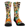 Phineas and Ferb - Stacked Characters Crew Socks