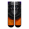 Phoenix Suns - Split Face Mascot Crew Socks