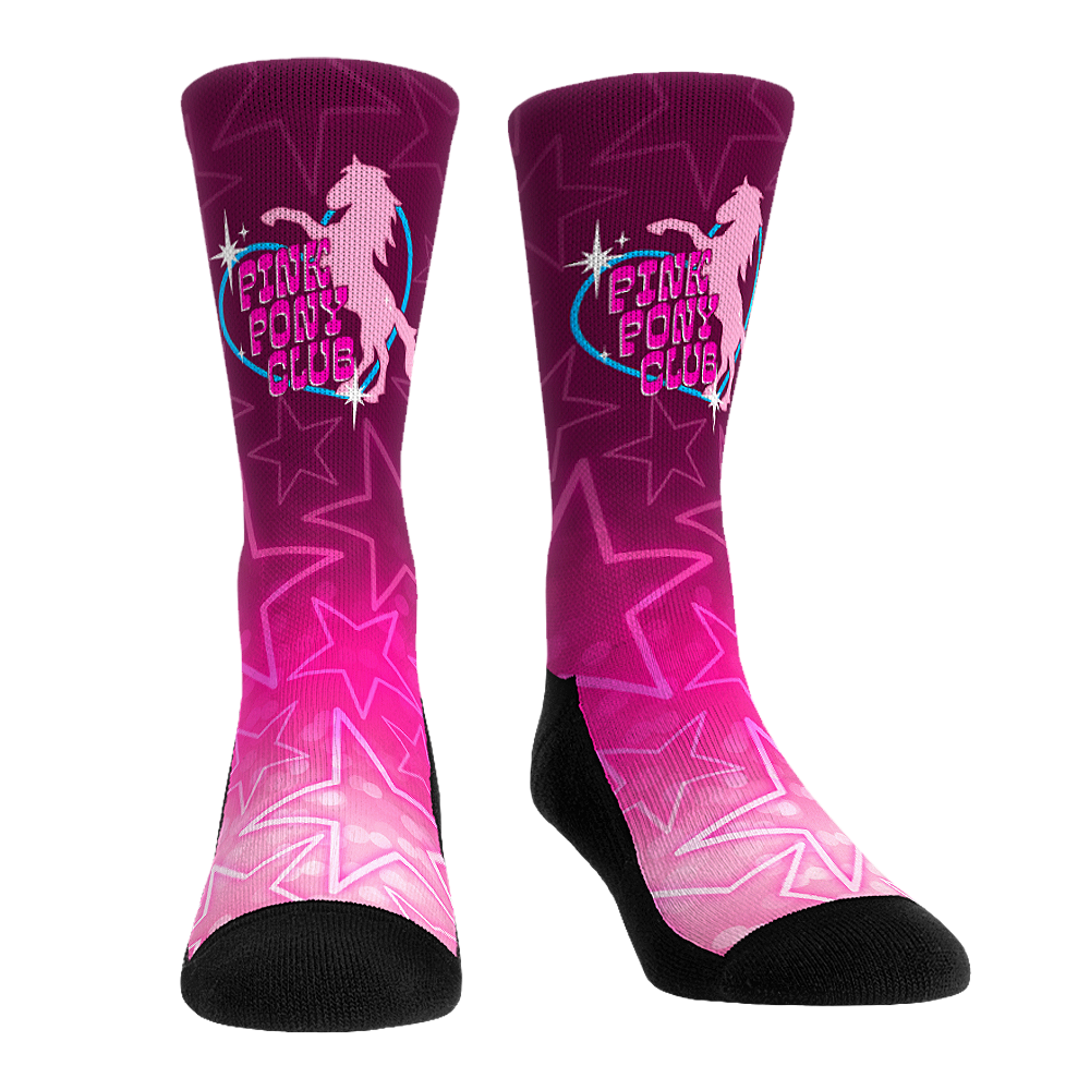 Pink Pony Club Crew Socks