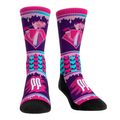 Pink Panther - Painted Pink Crew Socks
