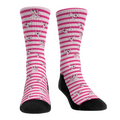 Pink Panther - Peek-A-Boo Stripes Crew Socks