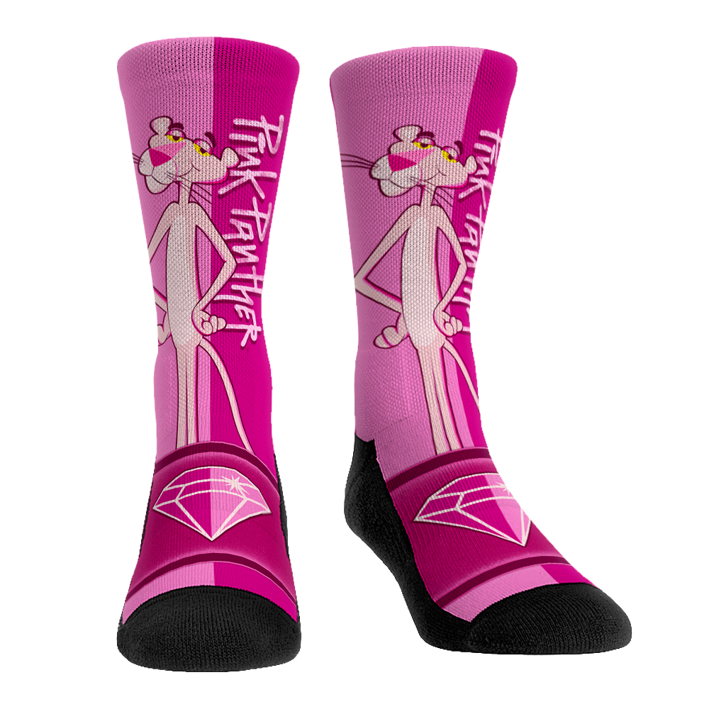 Pink Panther - Sideplot Crew Socks