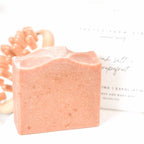 Pink Salt + Grapefruit Cleansing Bar Handmade Tallow and Goat Milk Soap Bar - WONDERWALL