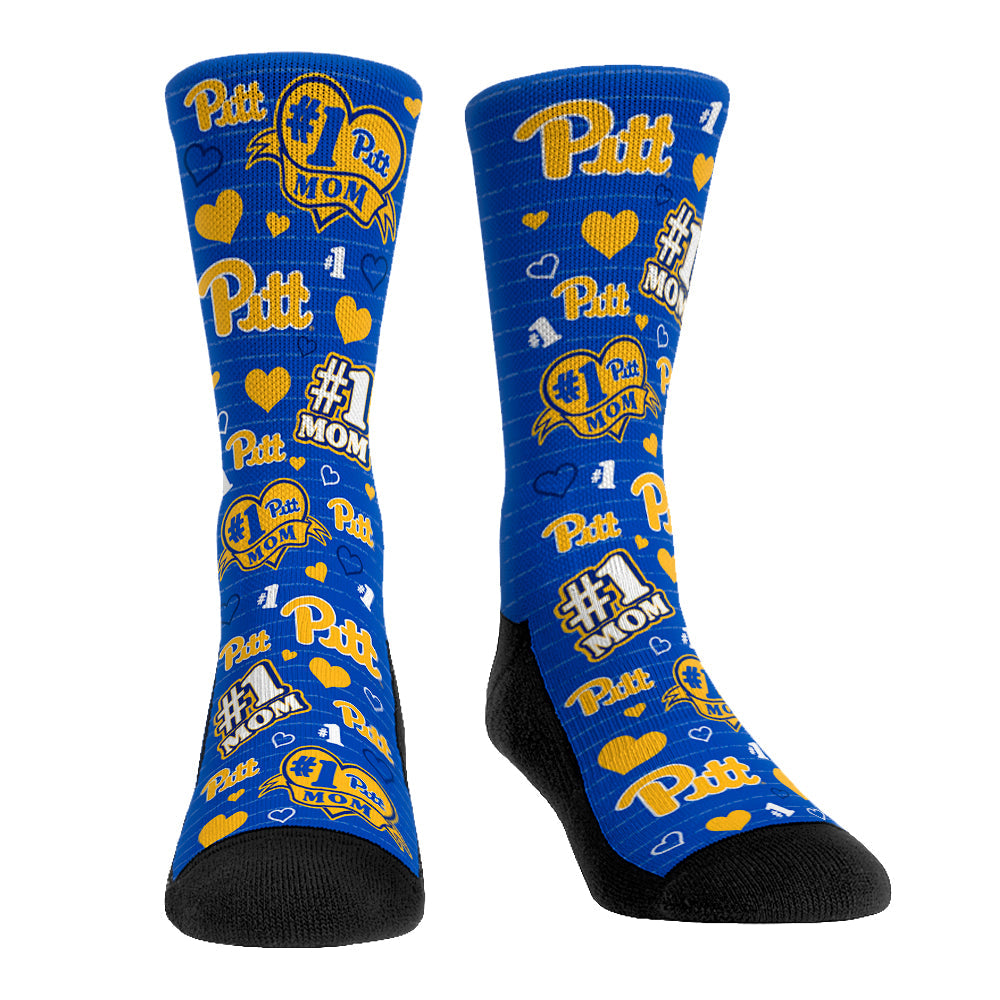 Pittsburgh Panthers - #1 Mom Crew Socks