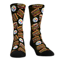 Pittsburgh Steelers - Stacked Sandwich Crew Socks
