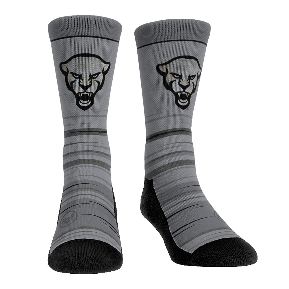 Pittsburgh Panthers - Steel City Stripes Crew Socks