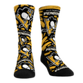 Pittsburgh Penguins - Logo Paint Crew Socks