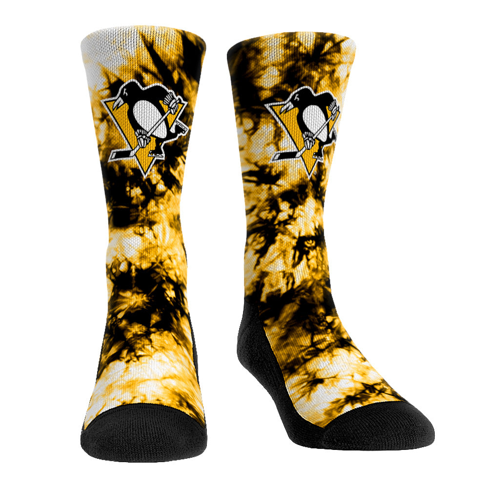 Pittsburgh Penguins - Team Tie Dye Crew Socks