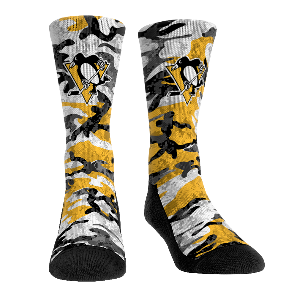 Pittsburgh Penguins - What the Camo Crew Socks