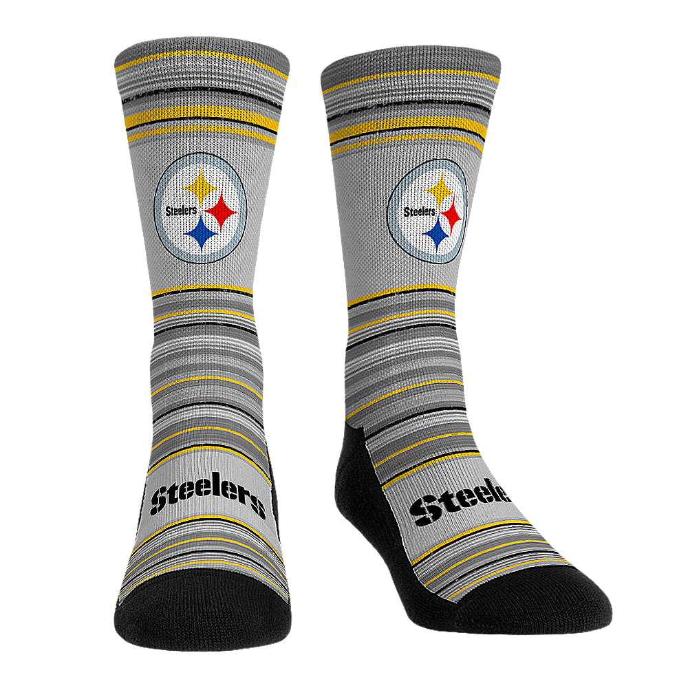 Pittsburgh Steelers - Heather Classics Crew Socks