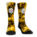 Pittsburgh Steelers - Team Tie Dye Crew Socks